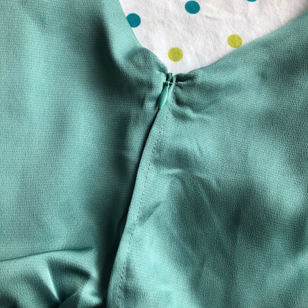 Forever 21 Turquoise Dress - Picture 6 of 8